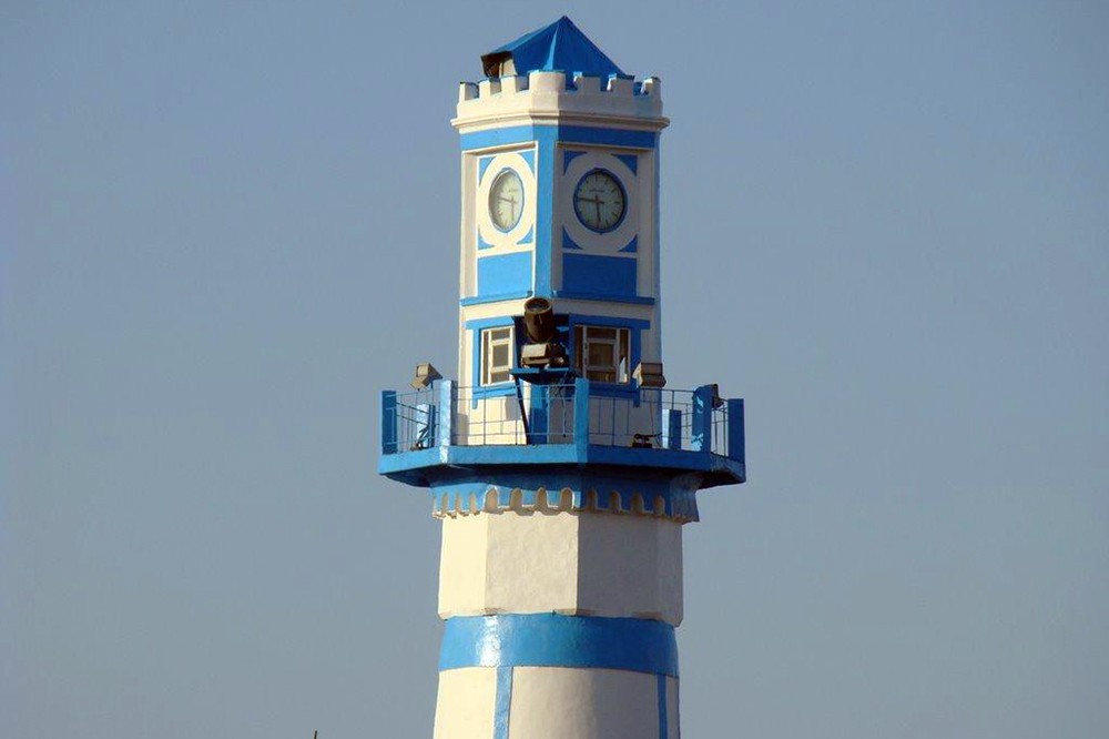 b2ap3 large clock tower Anzali port