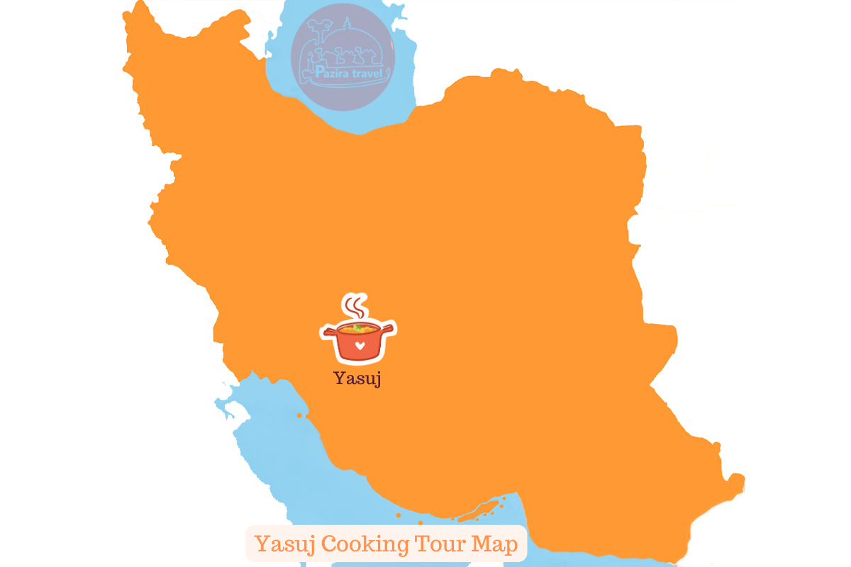 ¡Cocina Ash Dengo en el tour del día de cocina Yasuj!