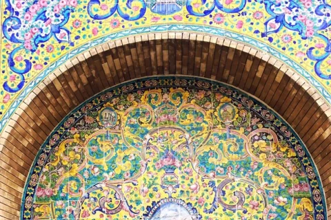 b2ap3 thumbnail Persian tilework Golestan palace Tehran