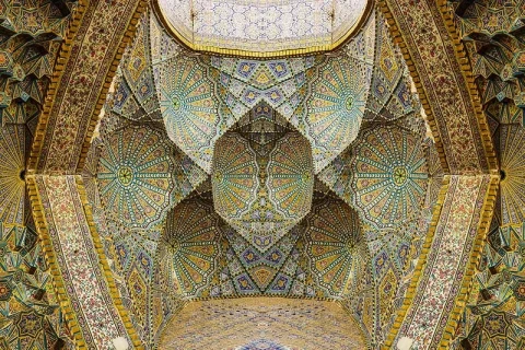b2ap3 thumbnail Persian tilework Moshir al molk mosque Shiraz
