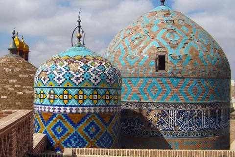 b2ap3 thumbnail Persian tilework Sheikh Safi tomb Ardabil