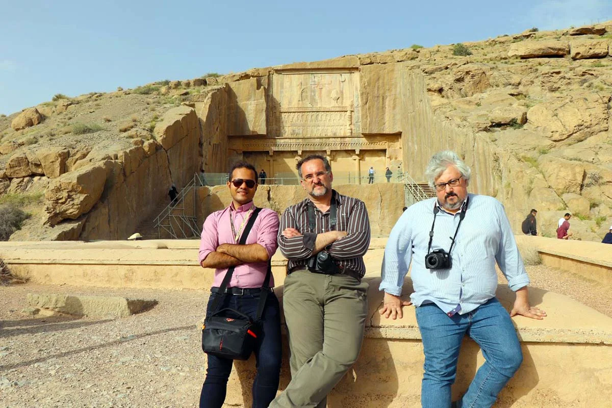 Persepolis tour guide Iranian